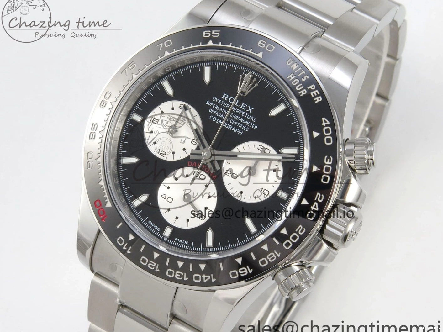 0101 Daytona 126529 Le Mans THBF 904L 1:1 Best Edition on SS Bracelet SH Affordable 227